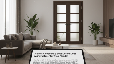 How to Choose the Best Derchi Door Manufacturer for Your Needs?