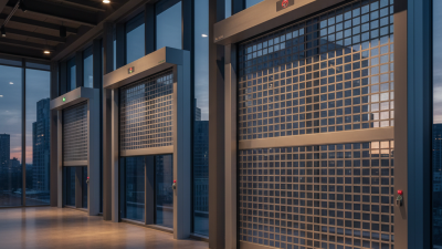 2026 Top Roll Down Fire Doors Features and Benefits?