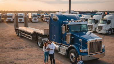 Top Tips for Buying a Truck and Trailer for Sale Today
