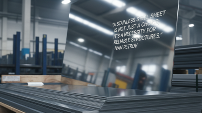 Почему выбрали лист из нержавеющей стали для покупки?