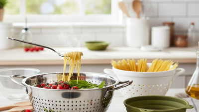 2026 Best Colander Strainer Options for Your Kitchen Needs?