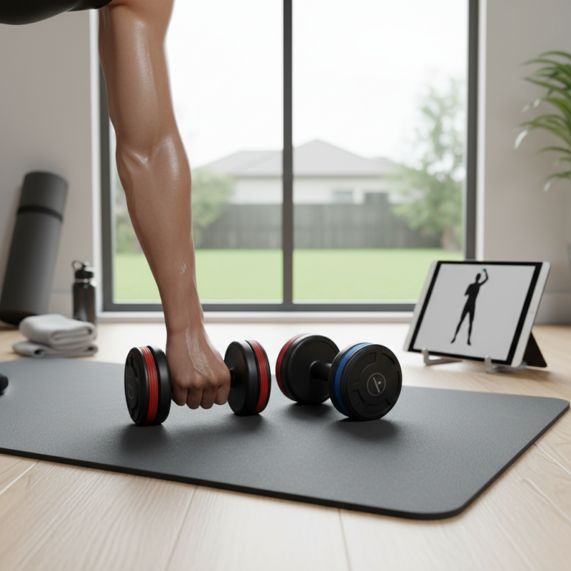 Why Choose Portable Dumbbells for Your Home Workout Routine?