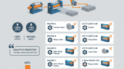 Top 10 Cut to Length Line Machines for Efficient Manufacturing Solutions?