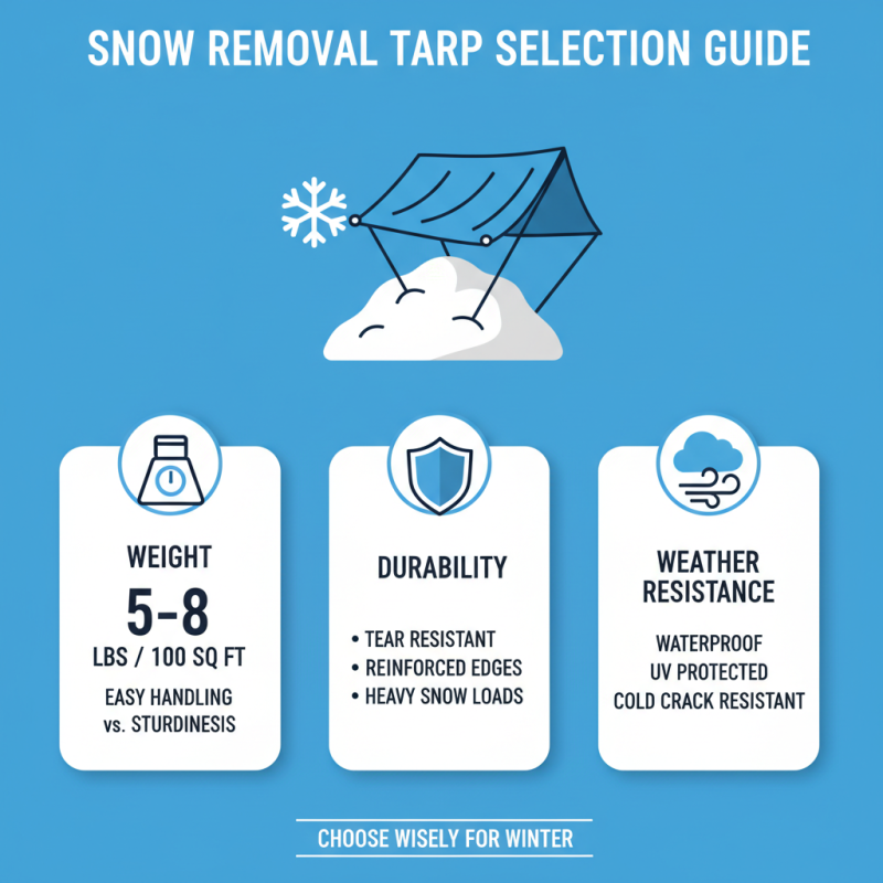 How to Choose the Best Snow Removal Tarps for Your Needs?