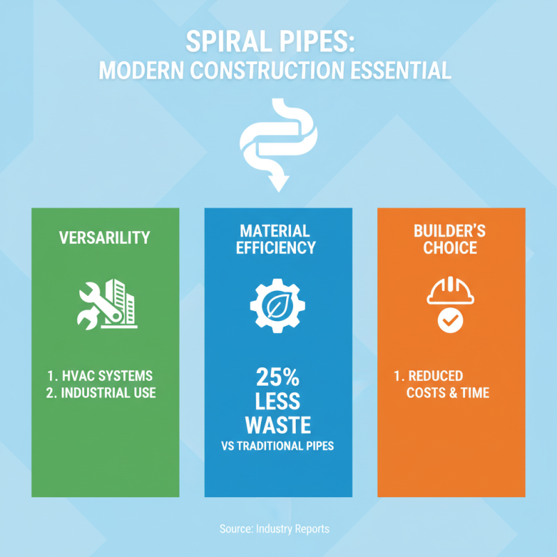 Top Benefits of Using Spiral Pipe in Modern Construction Applications?