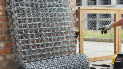 What is welded wire mesh and how is it used?