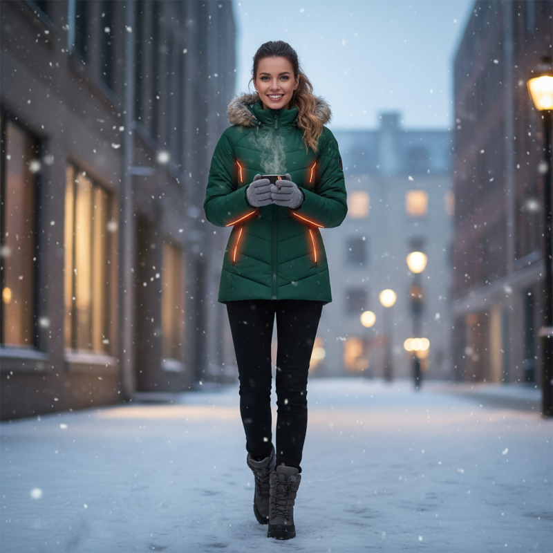 Top 10 Women's Heated Jackets for Winter Warmth and Style?