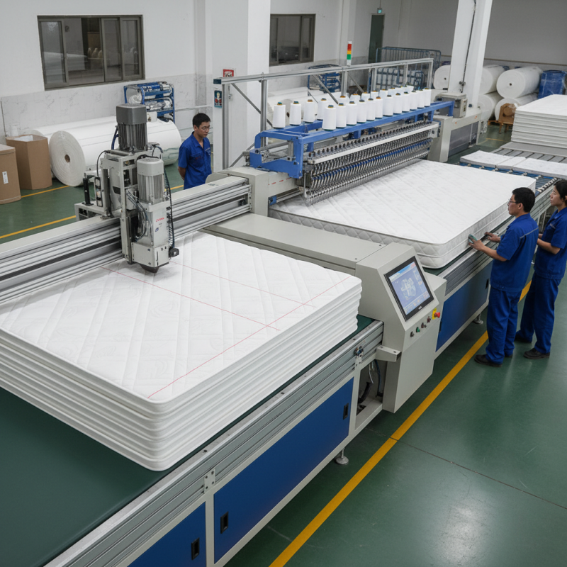 Как выбрать машину для резки и запирания матрасов?