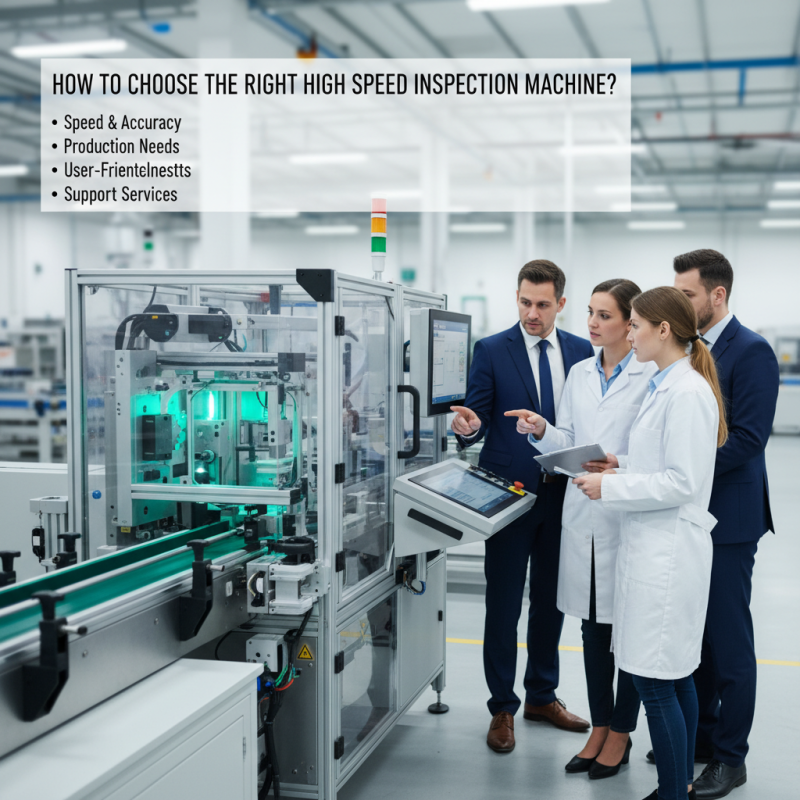How to Choose the Right High Speed Inspection Machine?