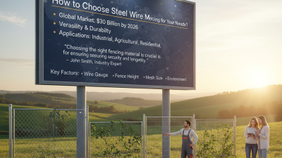 2026 How to Choose Steel Wire Mesh Fencing for Your Needs?