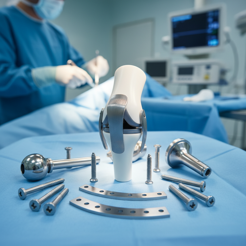 What is an orthopedic implant used for?