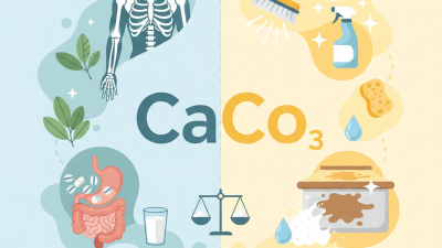 How to Use Calcium Carbonate Powder for Health and Cleaning?