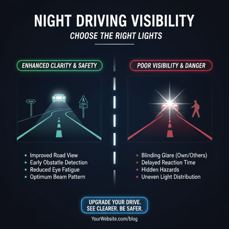 Top 10 Driving Lights for Nighttime Visibility and Safety?