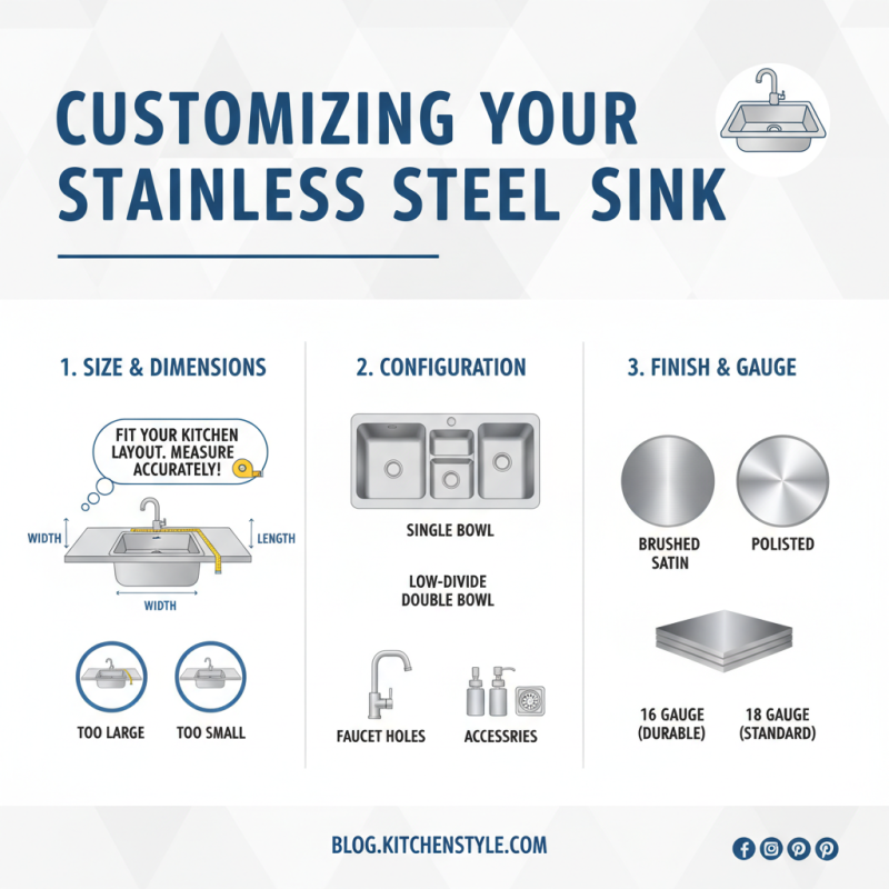 Why Choose Customization for Your Stainless Steel Sink