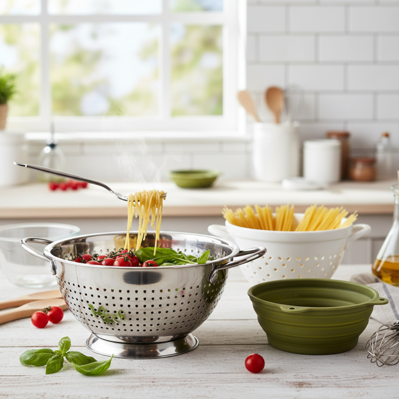2026 Best Colander Strainer Options for Your Kitchen Needs?