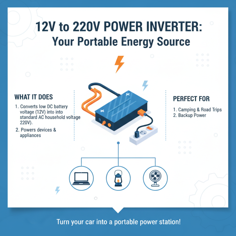 Why Choose a 12V to 220V Inverter for Your Power Needs?