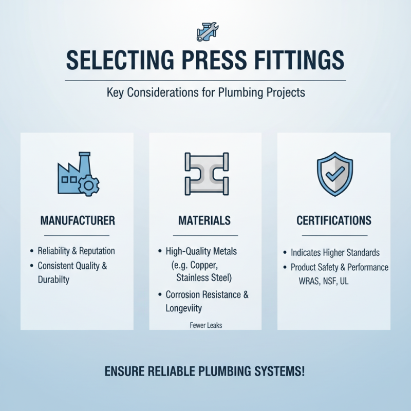 How to Choose the Right Press Fittings for Plumbing Projects?