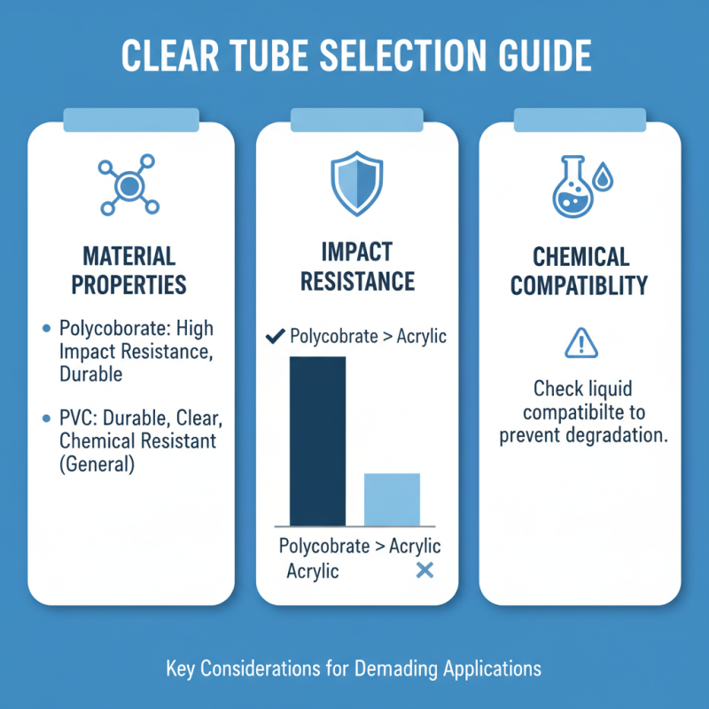 Best Clear Tubes for Every Application Which One Should You Choose?