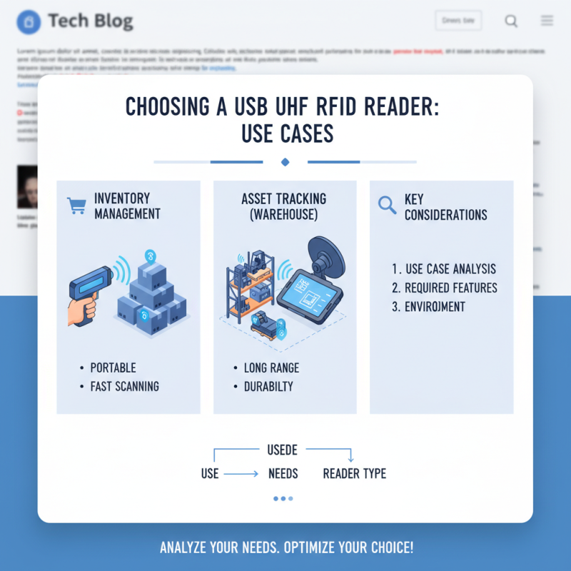 2026 How to Choose the Right USB UHF RFID Reader for Your Needs?