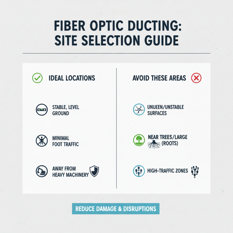 How to Install Fibre Optic Ducting for Optimal Performance?