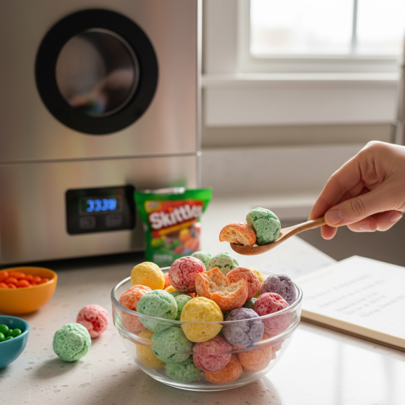 How to Make Freeze Dried Skittles at Home?