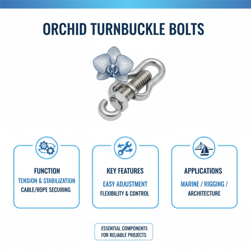 Orchid Turnbuckle Bolt Tips for Tightening and Usage?