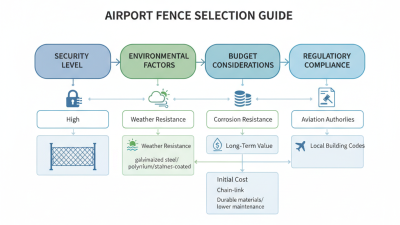 How to Choose the Right Airport Fence for Your Needs?