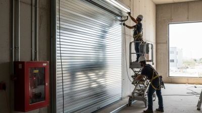 How to Install Roll Down Fire Doors Safely and Effectively?