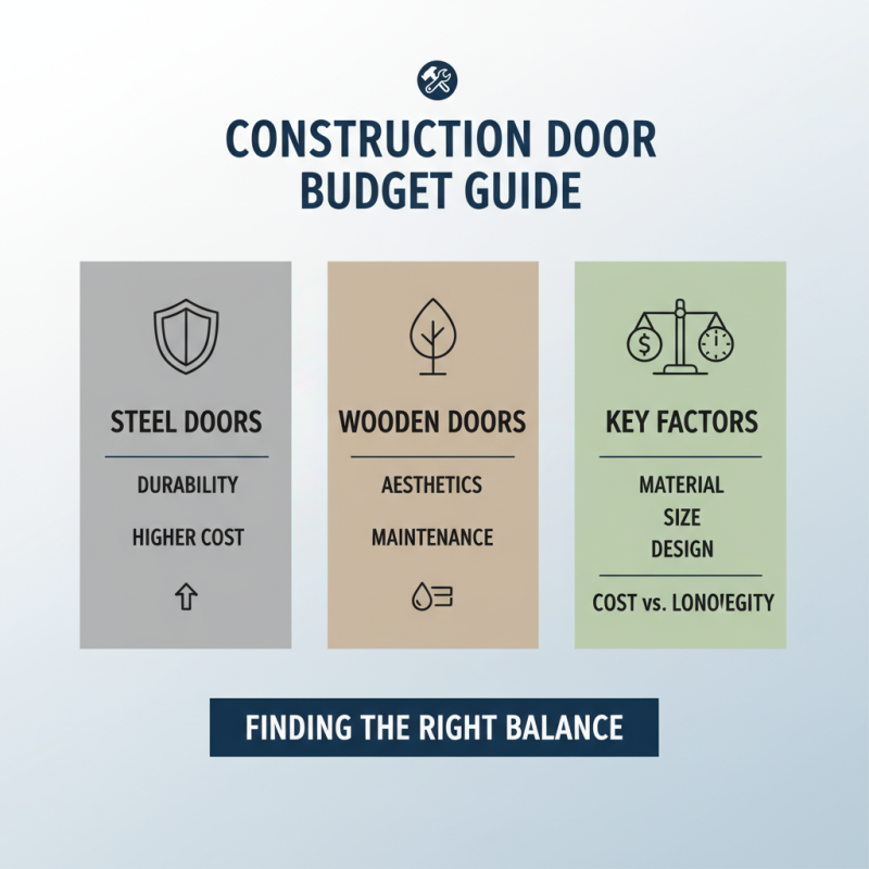 How to Choose the Best Construction Doors for Your Project?