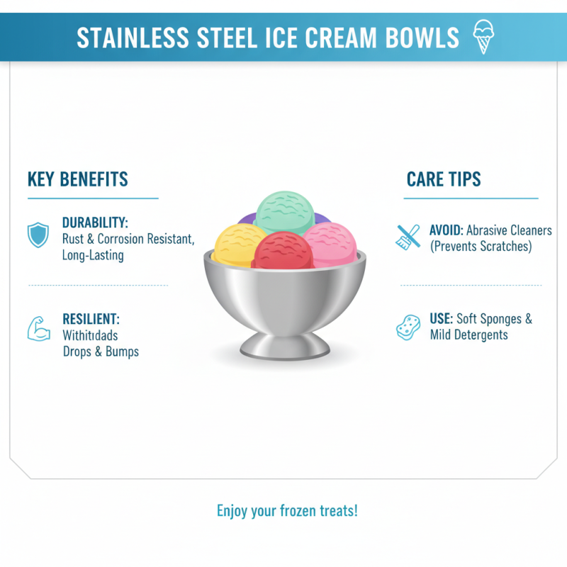 How to Choose the Best Stainless Steel Ice Cream Bowls?