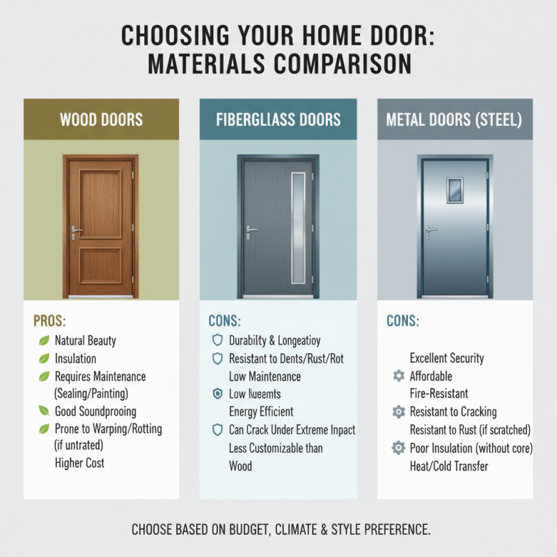 How to Choose Home Doors for Your Perfect Entrance?