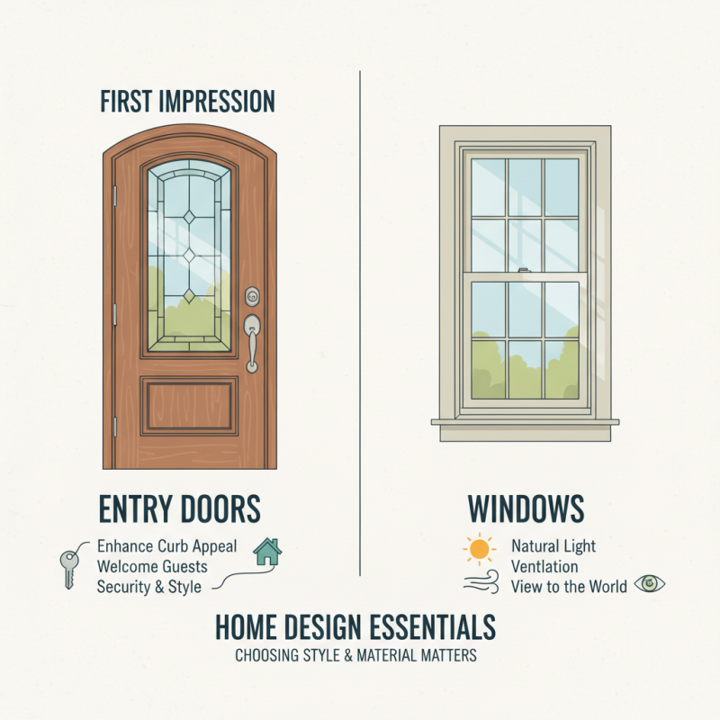How to Choose the Best Entry Doors and Windows for Your Home?