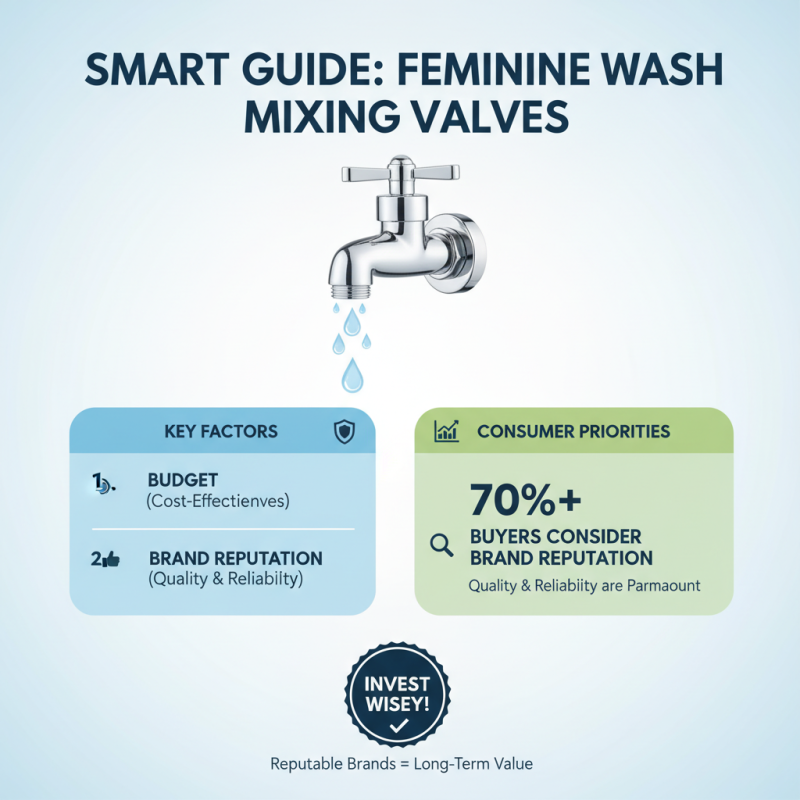 How to Choose the Right Mixing Valve for Feminine Wash?