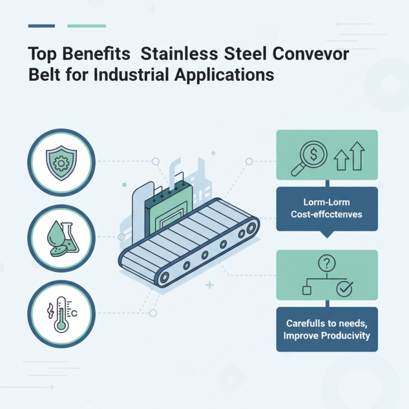 Top Benefits of Stainless Steel Conveyor Belt for Industrial Applications