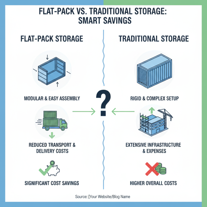 Why Choose Flat Pack Storage Containers for Your Space?
