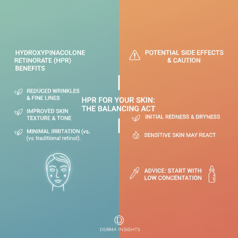How to Use Hydroxypinacolone Retinoate HPR for Skincare?