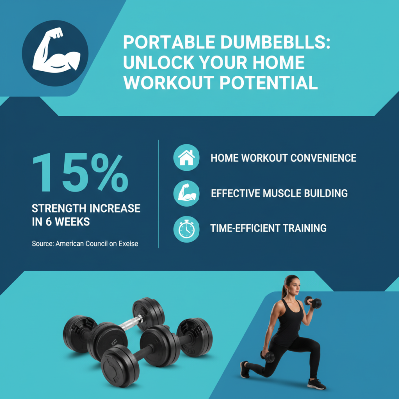 Why Choose Portable Dumbbells for Your Home Workout Routine?