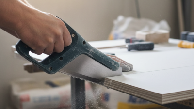 How to Use a Plaster Saw for Efficient Cutting Techniques?