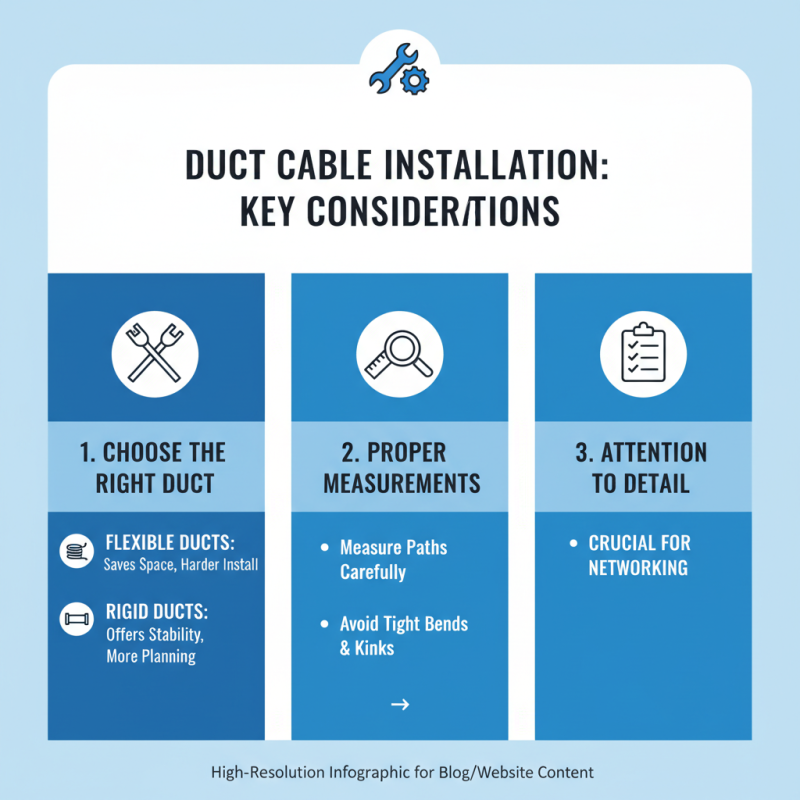 2026 Best Duct Cable Types for Networking and Installation?