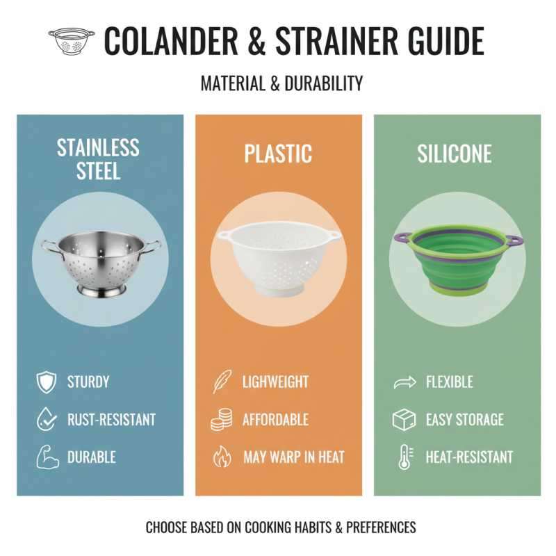 2026 Best Colander Strainer Options for Your Kitchen Needs?