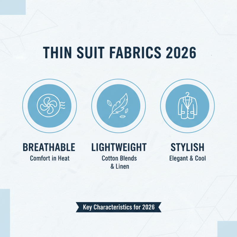 What is the Best Thin Suit Fabric for 2026 Trends?