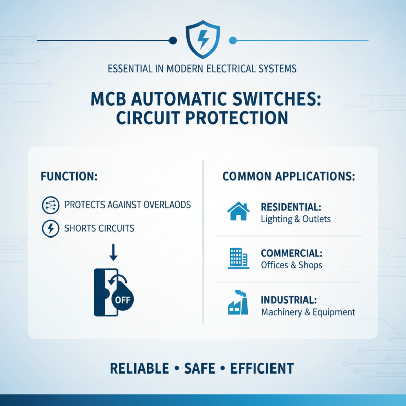 What is Mcb Automatic Switch and How Does it Work?