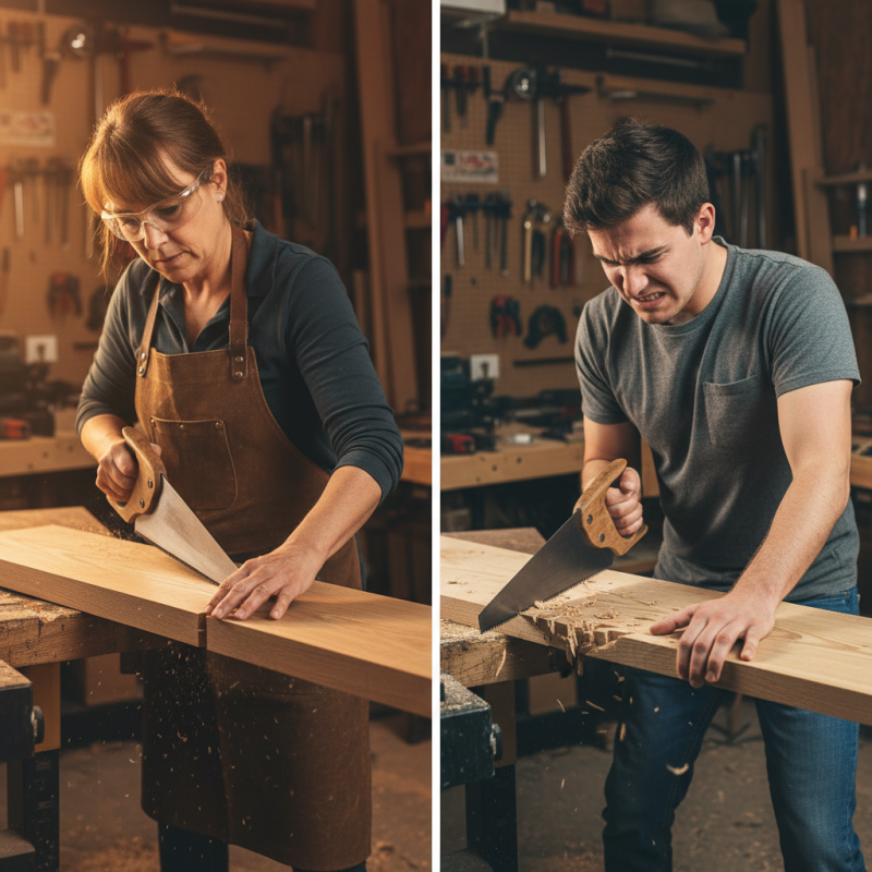 How to Improve Your Saw Swing Technique for Better Cuts?