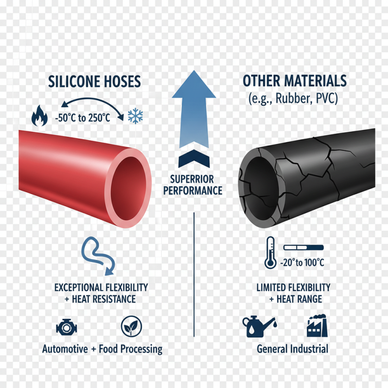 What is Silicone Vacuum Hose and Its Applications in Various Industries?
