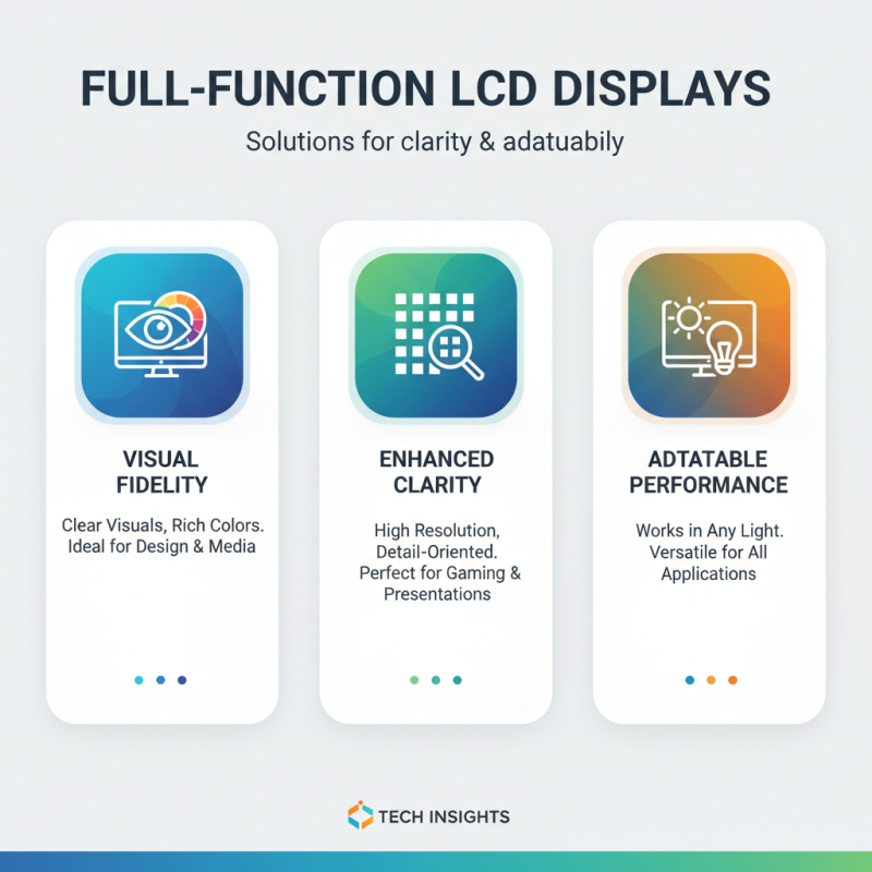 Best Full Function LCD Display Features and Benefits?