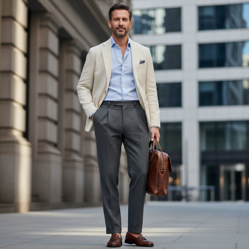 Best Pleated Suit Trousers for Timeless Style and Comfort?