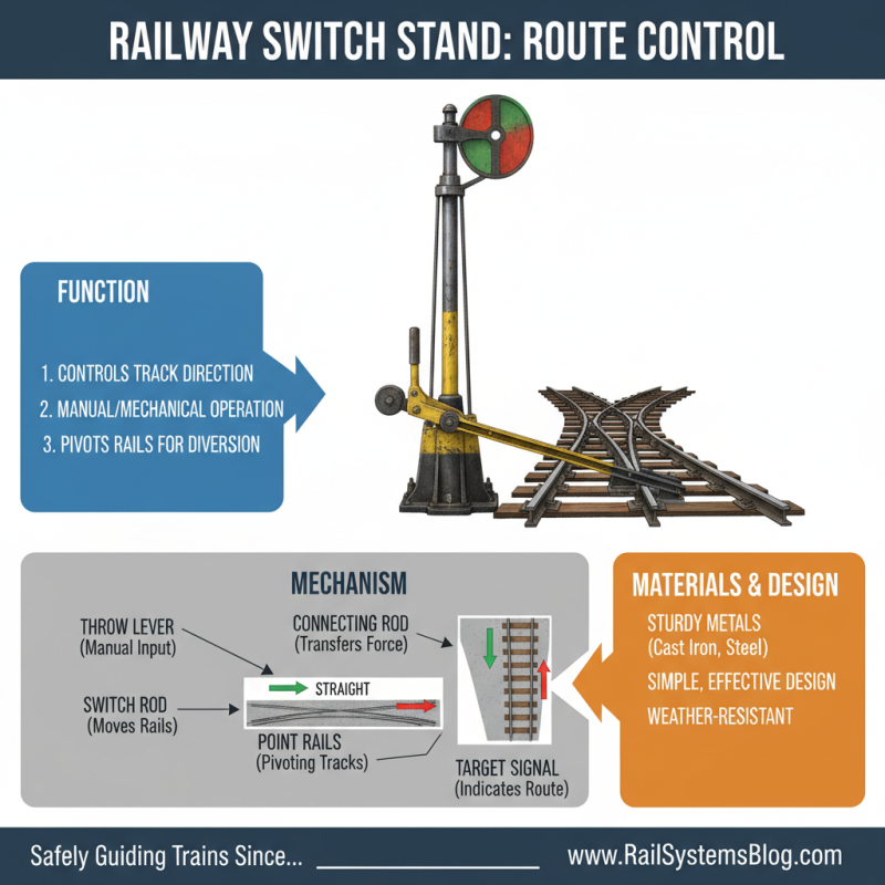 What is a Switch Stand and How Does It Work in Rail Systems?
