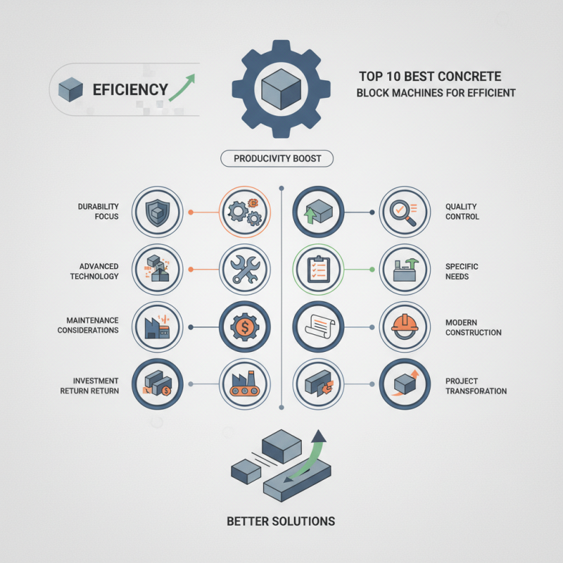 Top 10 Best Concrete Block Machines for Efficient Construction