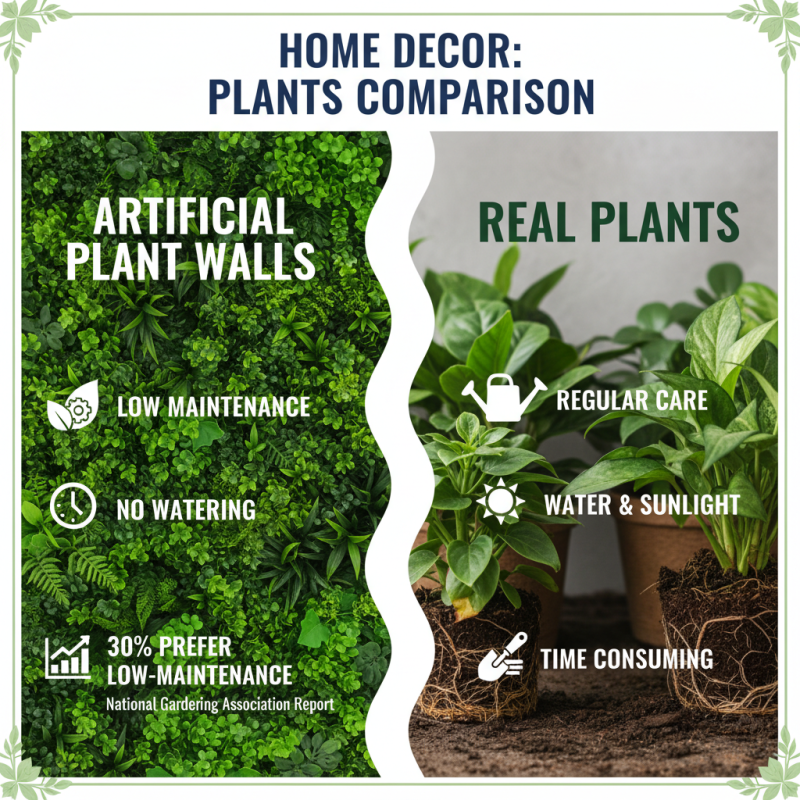 Why Choose an Artificial Plant Wall for Your Home Decor?