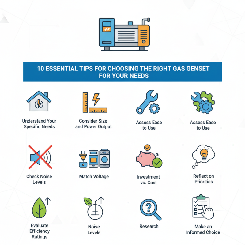 10 Essential Tips for Choosing the Right Gas Genset for Your Needs?